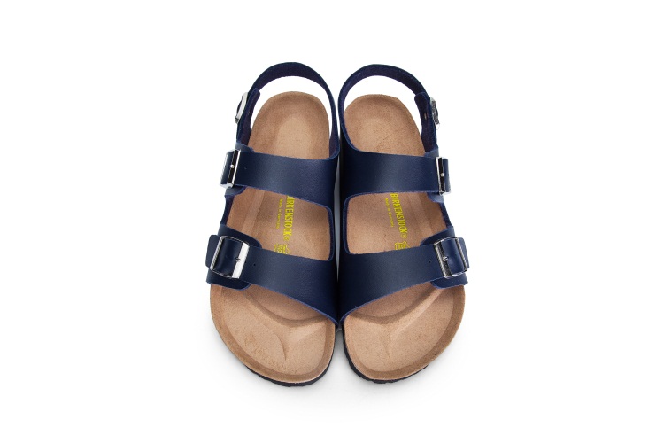 Birkenstock Milano Leather Sandals Blue - Comfort and Style Combined