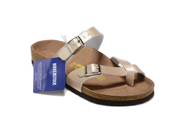 Birkenstock Mayari Birko-Flor Gold Sandals - Stylish and Comfortable