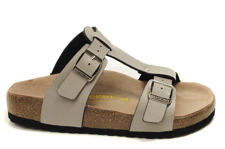Birkenstock Odessa Light Grey Leather Sandals - Stylish and Comfy Footwear Birkenstock Odessa Light Grey Leather Sandals - Stylish and Comfy Footwear