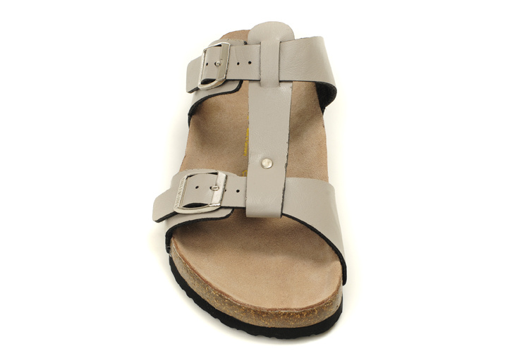 Birkenstock Odessa Light Grey Leather Sandals - Stylish and Comfy Footwear Birkenstock Odessa Light Grey Leather Sandals - Stylish and Comfy Footwear
