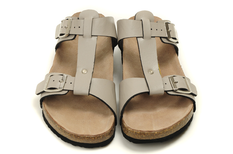 Birkenstock Odessa Light Grey Leather Sandals - Stylish and Comfy Footwear Birkenstock Odessa Light Grey Leather Sandals - Stylish and Comfy Footwear