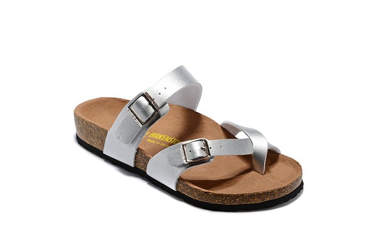 Birkenstock Mayari Snakeskin Silver Sandals - Stylish Comfort for Every Occasion!