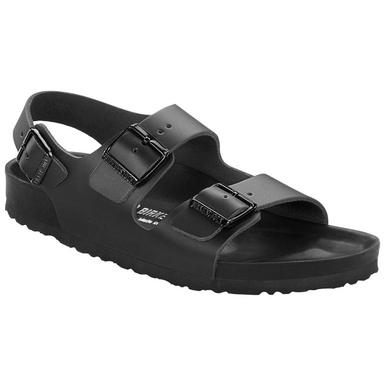 Birkenstock Milano Exquisite Leather Black 0948211 - Premium Comfort, Stylish Design | Free Shipping