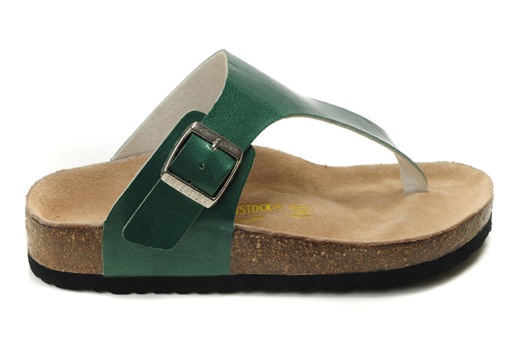 Birkenstock Como Green Leather Sandals - Comfortable and Stylish Footwear Birkenstock Como Green Leather Sandals - Comfortable and Stylish Footwear