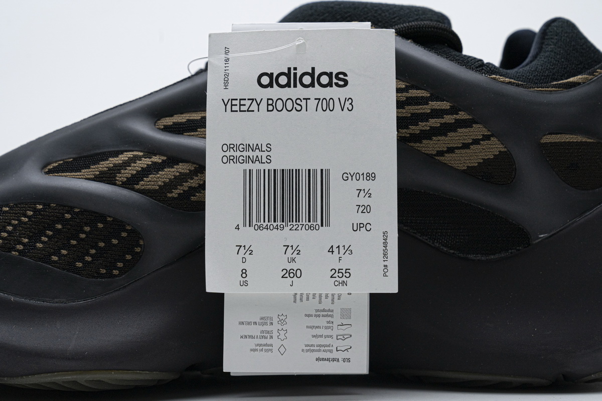 Adidas Yeezy 700 V3 'Clay Brown' GY0189 - Premium Sneaker Release Adidas Yeezy 700 V3 'Clay Brown' GY0189 - Premium Sneaker Release