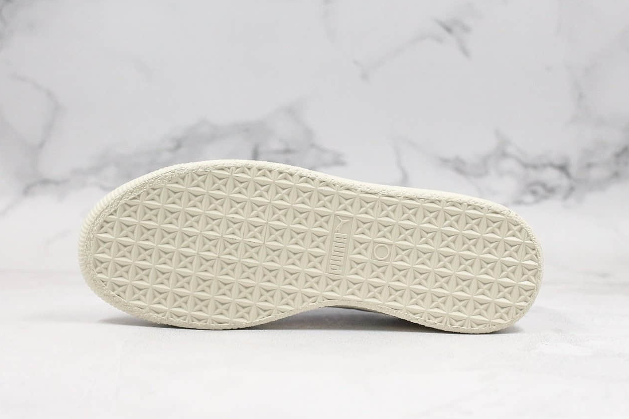 PUMA Basket Stitched White 368387-01 - Stylish and Versatile Footwear PUMA Basket Stitched White 368387-01 - Stylish and Versatile Footwear