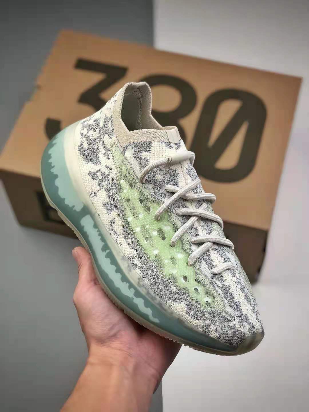 Adidas Yeezy Boost 380 Alien Blue GW0304 - Premium Sneakers for Men