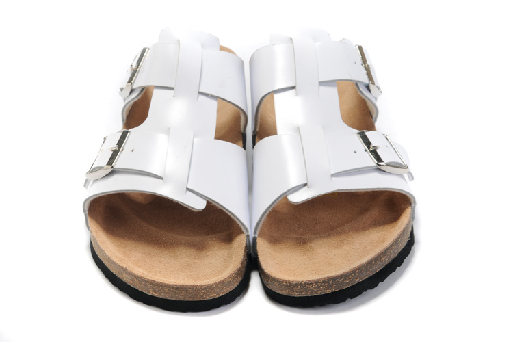 Birkenstock Riva White Leather Sandals - Comfort and Style for Every Step Birkenstock Riva White Leather Sandals - Comfort and Style for Every Step