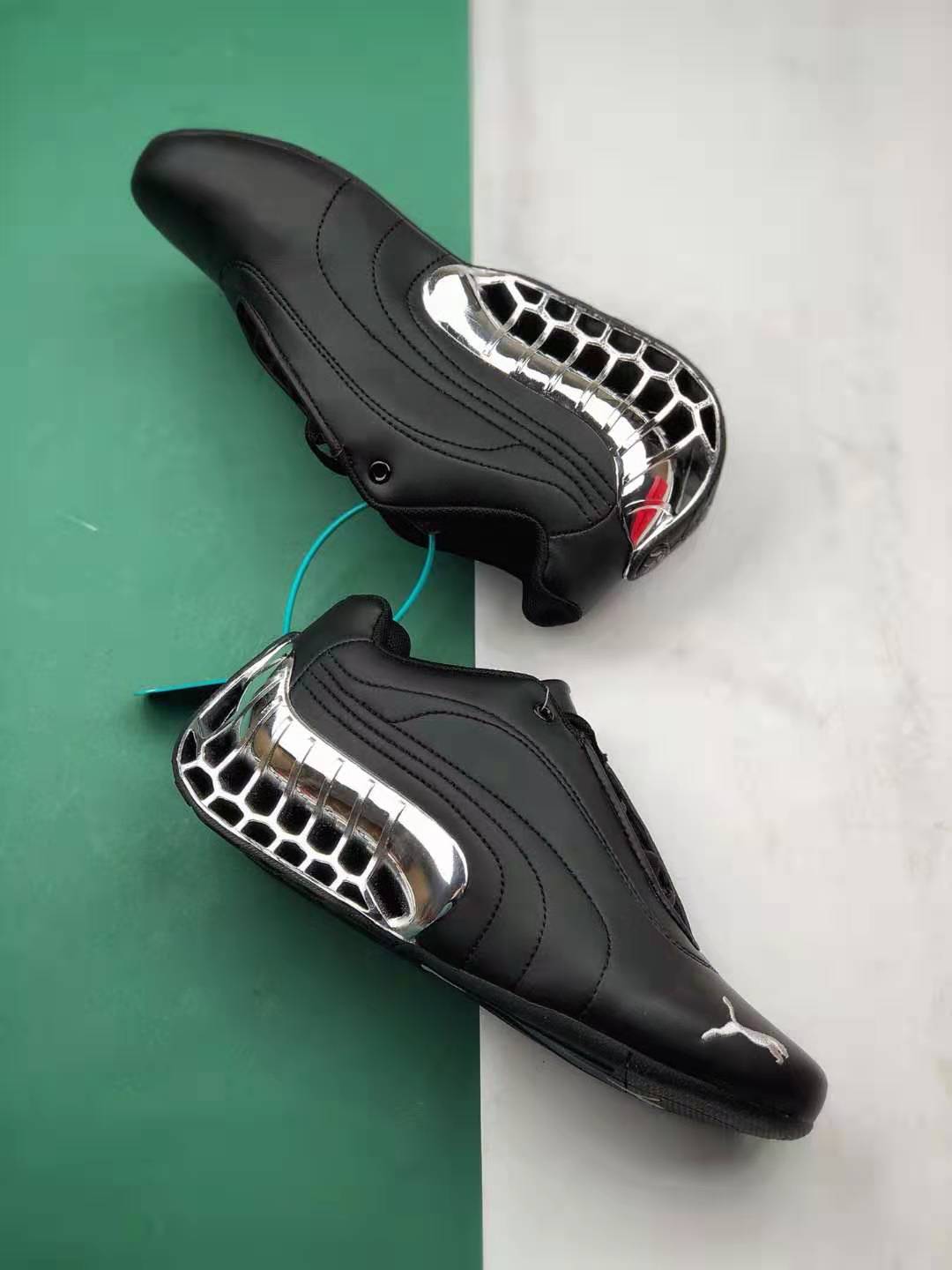 Puma Future Super GT Black Silver Running Shoes 356158-02 | Premium Casual Footwear Puma Future Super GT Black Silver Running Shoes 356158-02 | Premium Casual Footwear