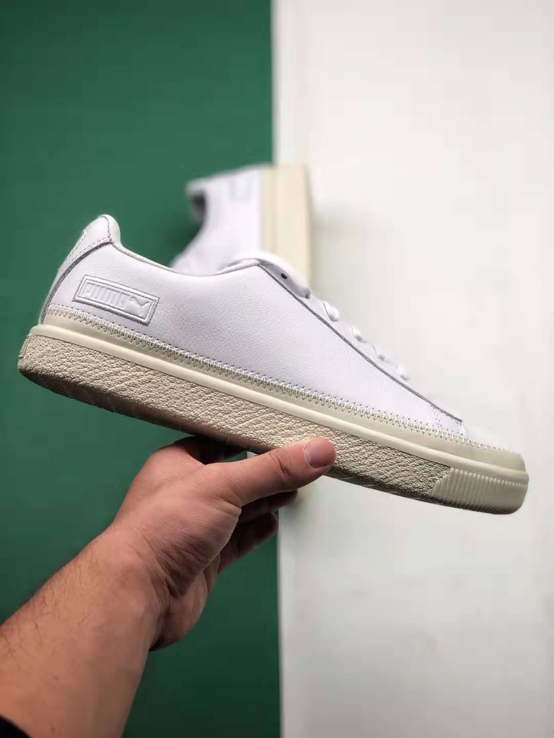 PUMA Basket Stitched White 368387-01 - Classic Style and Superior Craftsmanship PUMA Basket Stitched White 368387-01 - Classic Style and Superior Craftsmanship