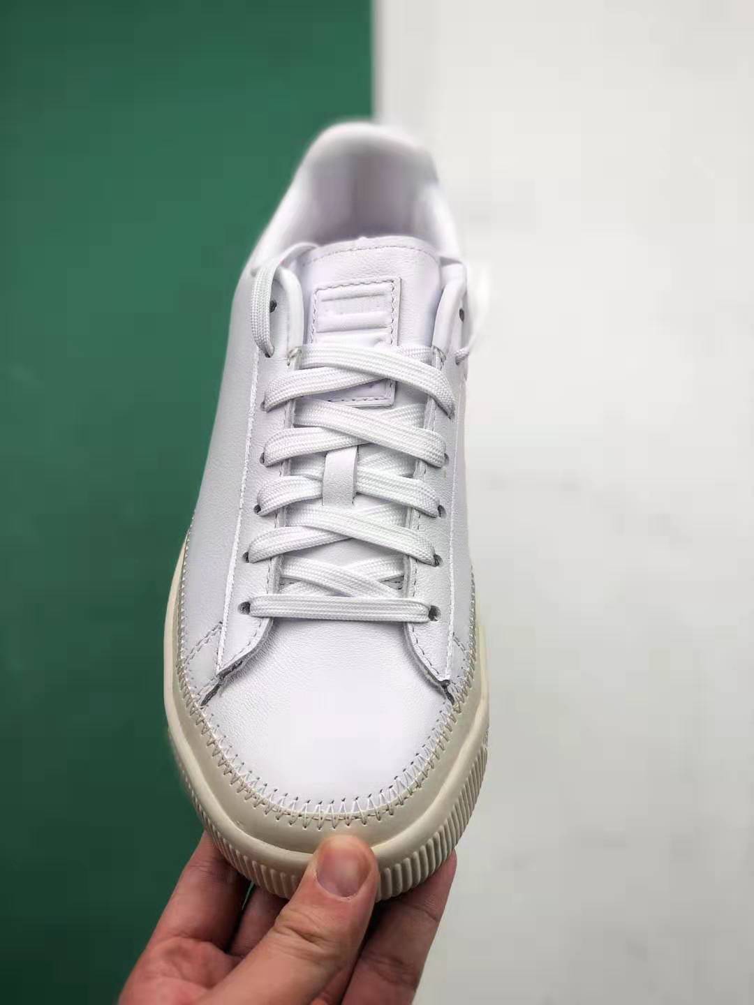 PUMA Basket Stitched White 368387-01 - Classic Style and Superior Craftsmanship PUMA Basket Stitched White 368387-01 - Classic Style and Superior Craftsmanship