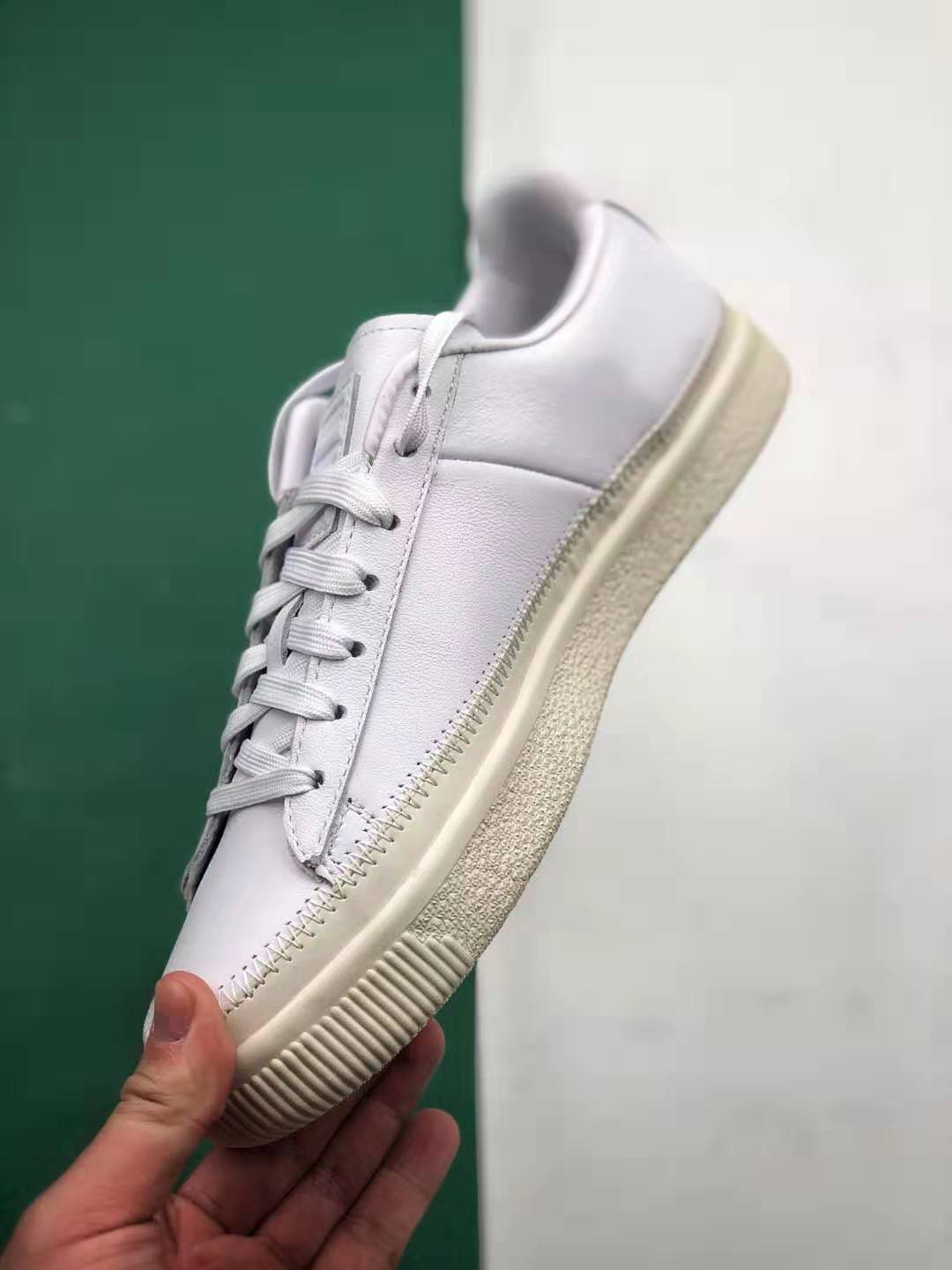 PUMA Basket Stitched White 368387-01 - Classic Style and Superior Craftsmanship PUMA Basket Stitched White 368387-01 - Classic Style and Superior Craftsmanship