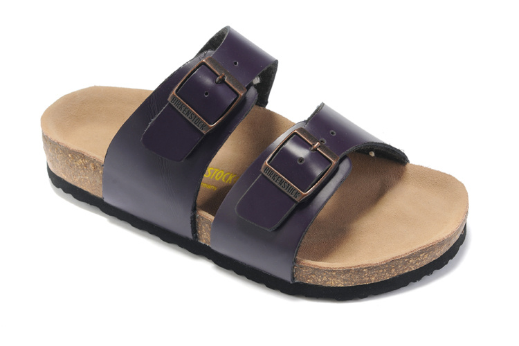 Birkenstock Sydney Purple Leather Sandals | Stylish and Comfortable