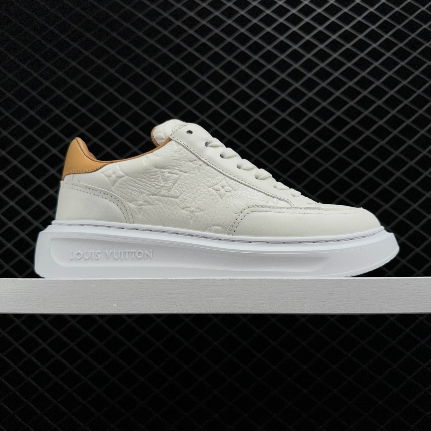 Louis Vuitton Beverly Hills 'White Brown Monogram Embossed'