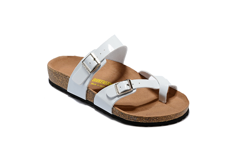Birkenstock Mayari White Leather Sandals - Premium Comfort & Style