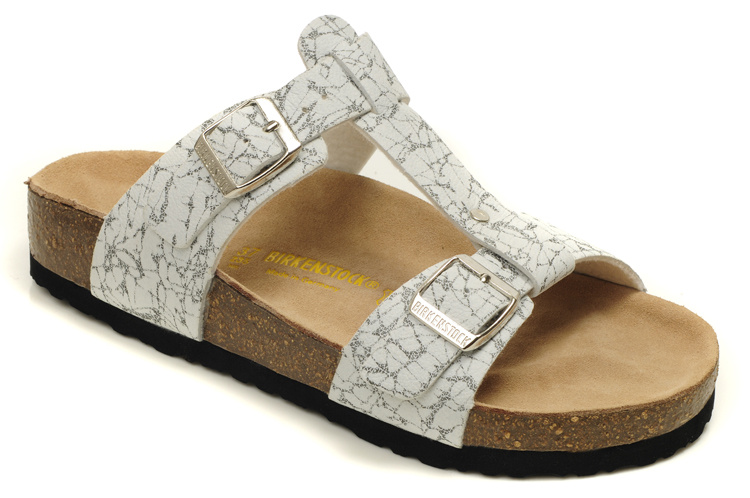 Birkenstock Odessa - Black/White Leather Sandals | Shop Now!