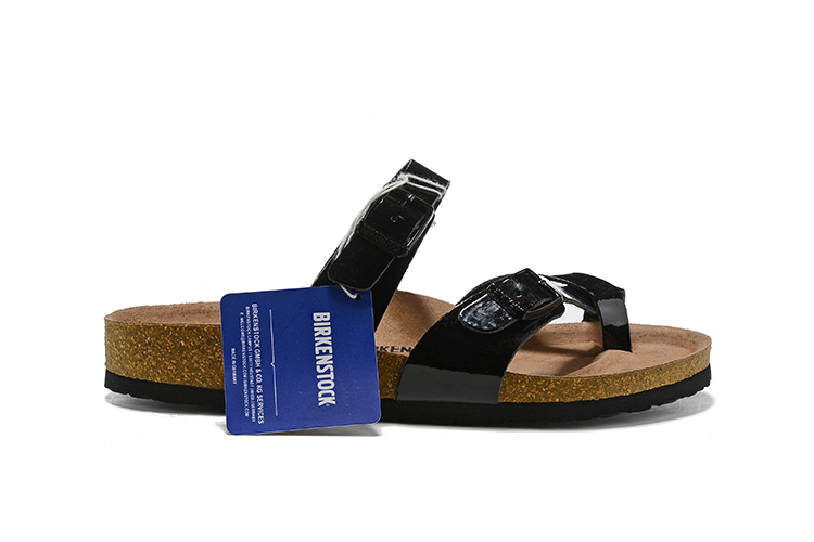 Birkenstock Mayari Birko-Flor Black Patent Narrow Fit - Stylish & Comfy Sandals Birkenstock Mayari Birko-Flor Black Patent Narrow Fit - Stylish & Comfy Sandals