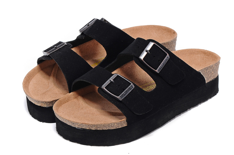 Birkenstock Flat Sandals Black 363903 - Stylish & Comfortable Footwear