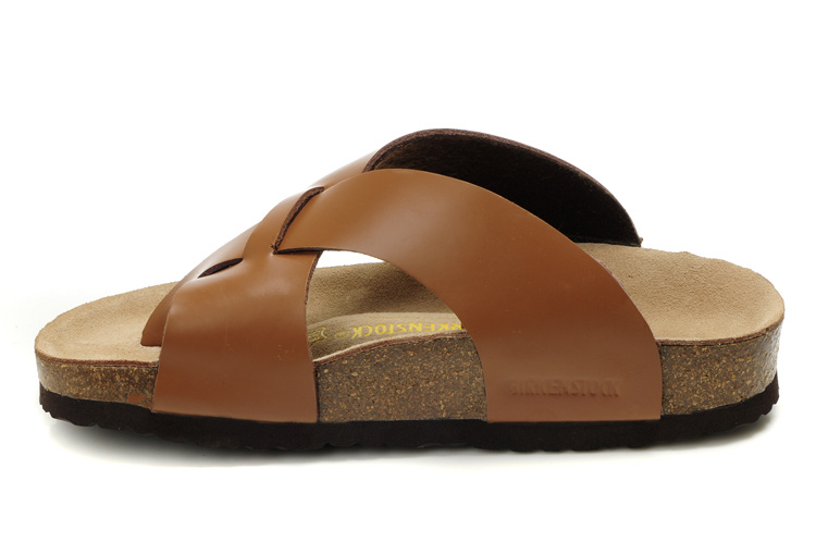 Birkenstock Birki Dark Orange Leather Sandals - Stylish & Comfortable Birkenstock Birki Dark Orange Leather Sandals - Stylish & Comfortable