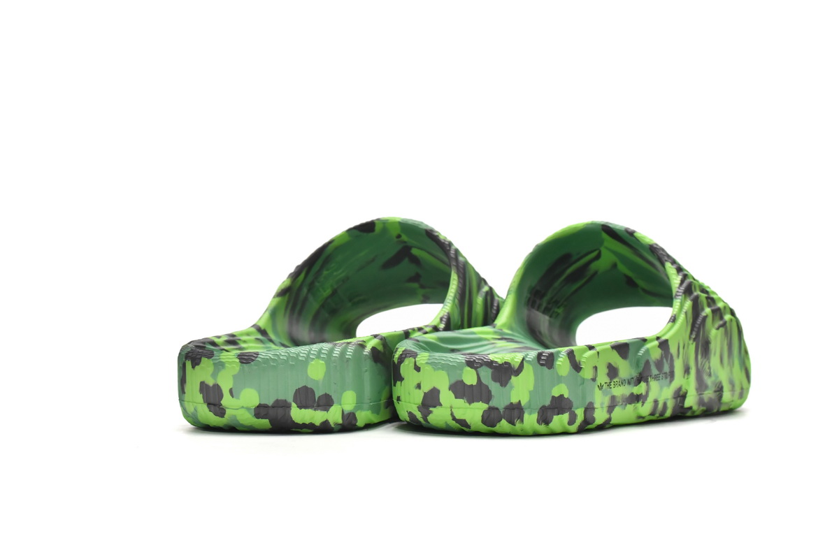 Adidas Adilette 22 Slides Black Green - Shop Now! Adidas Adilette 22 Slides Black Green - Shop Now!