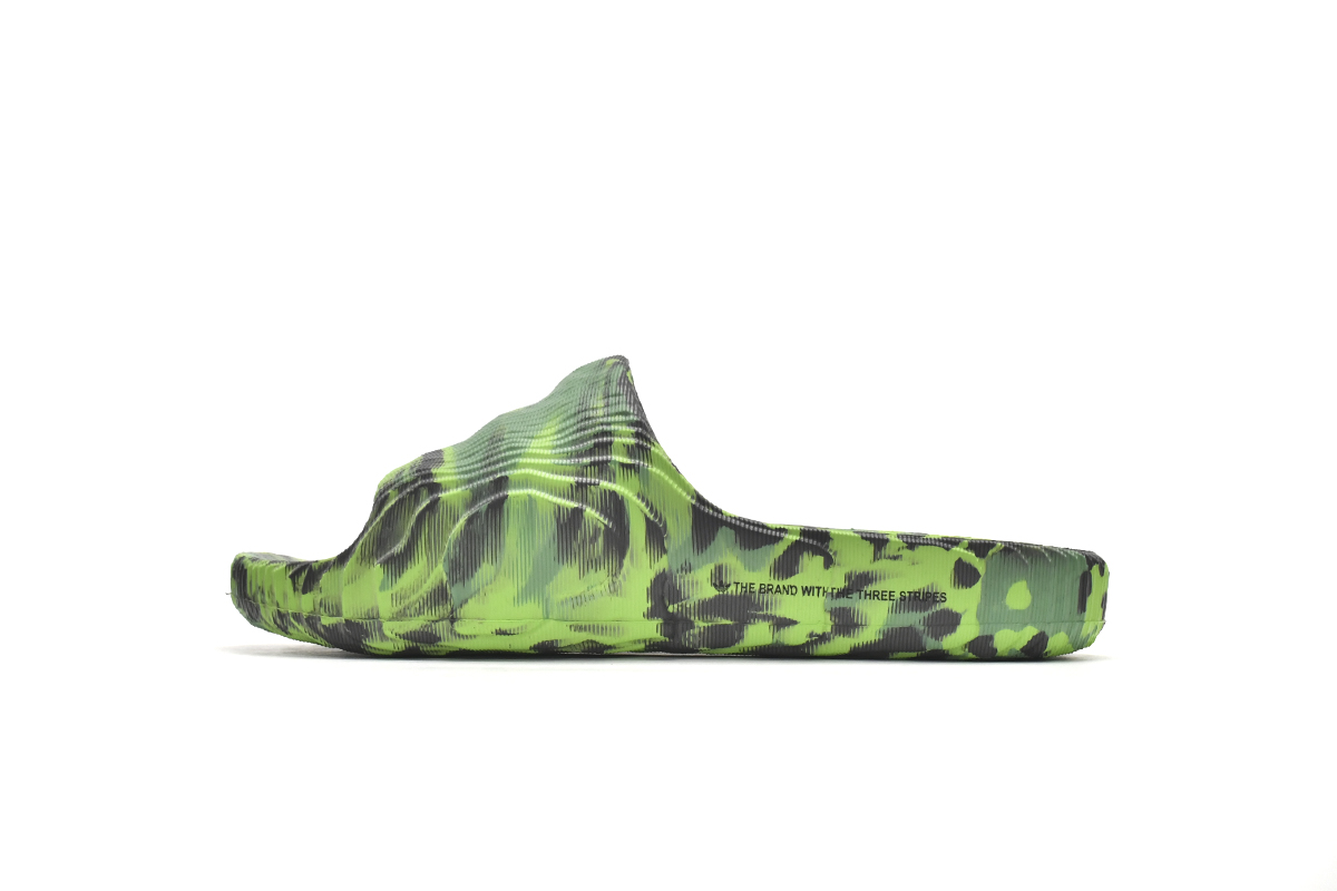 Adidas Adilette 22 Slides Black Green - Shop Now!