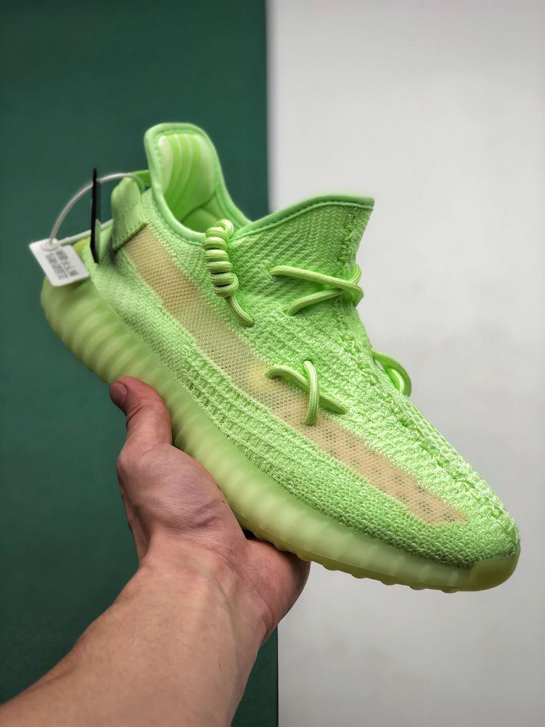 Adidas Yeezy Boost 350 V2 Glow EG5293 - Exclusive Glow-in-the-Dark Sneakers